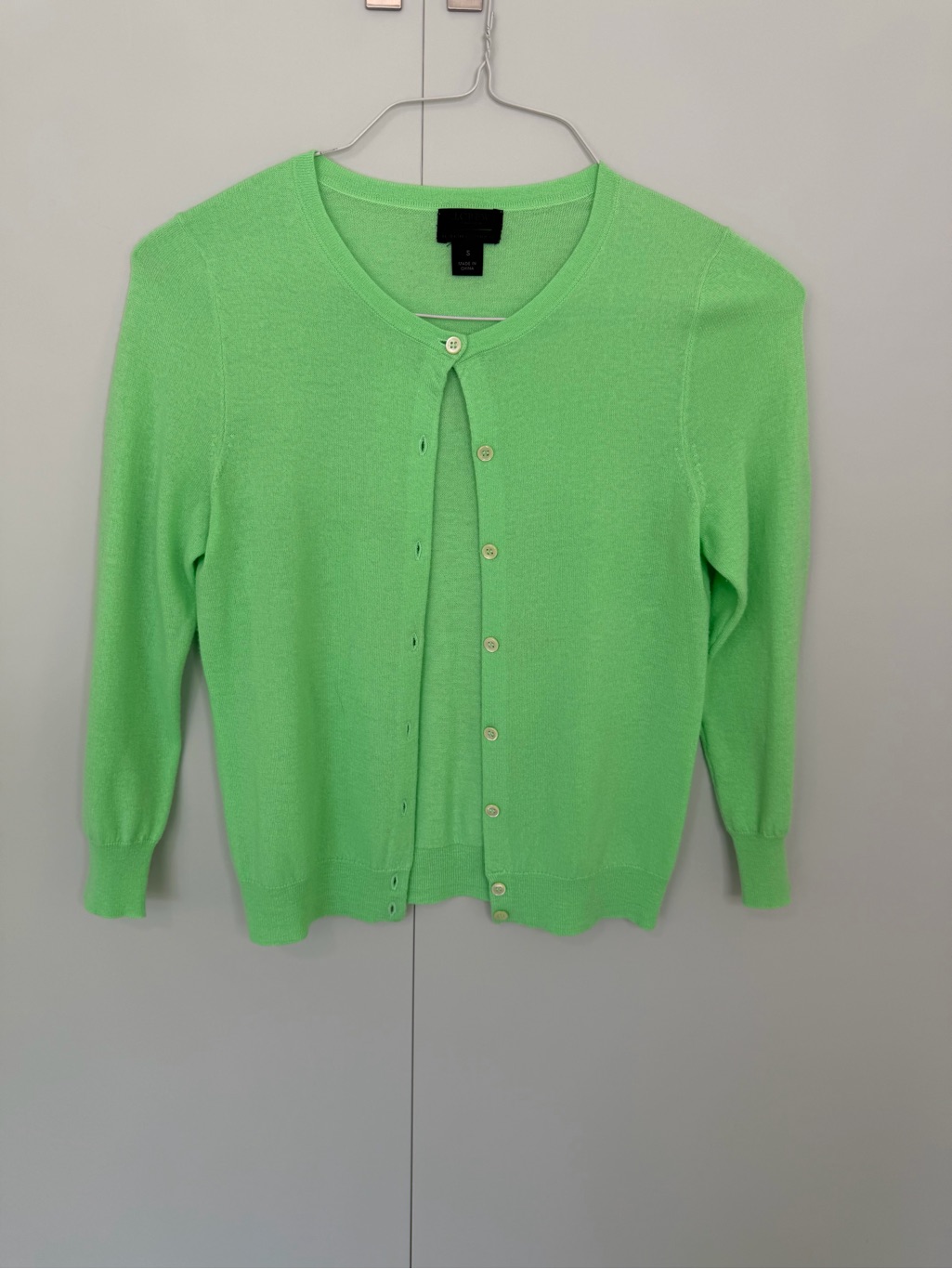 J.Crew Collection Women’s Italian Cashmere Cardigan In Green